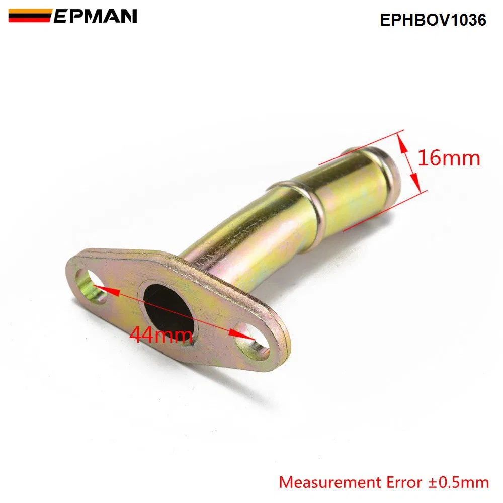 Epman Turbo Oil Return Kit Pipe M8 44mm for T2 T25 T28 Tb02 Tb25 Tb28 K14 K16 Turbochargers Ephbov1036