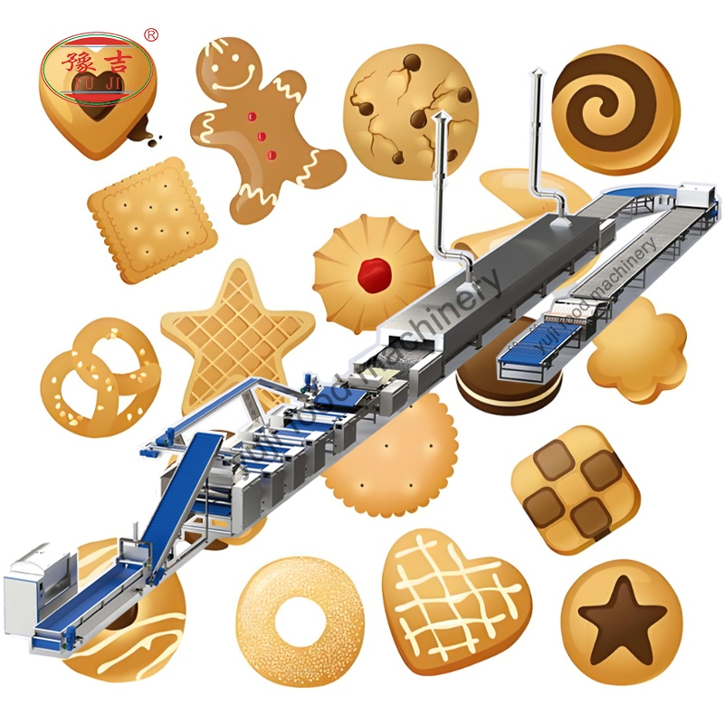 China Soda Cracker Maker Snack Food Making Machine Hard Biscuit Production Line