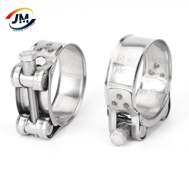 304 Stainless Steel Hose Clamps Worm Gear Clamp for Fuel Line Plumbing Automotive Mechanical Pipe Tube Garden