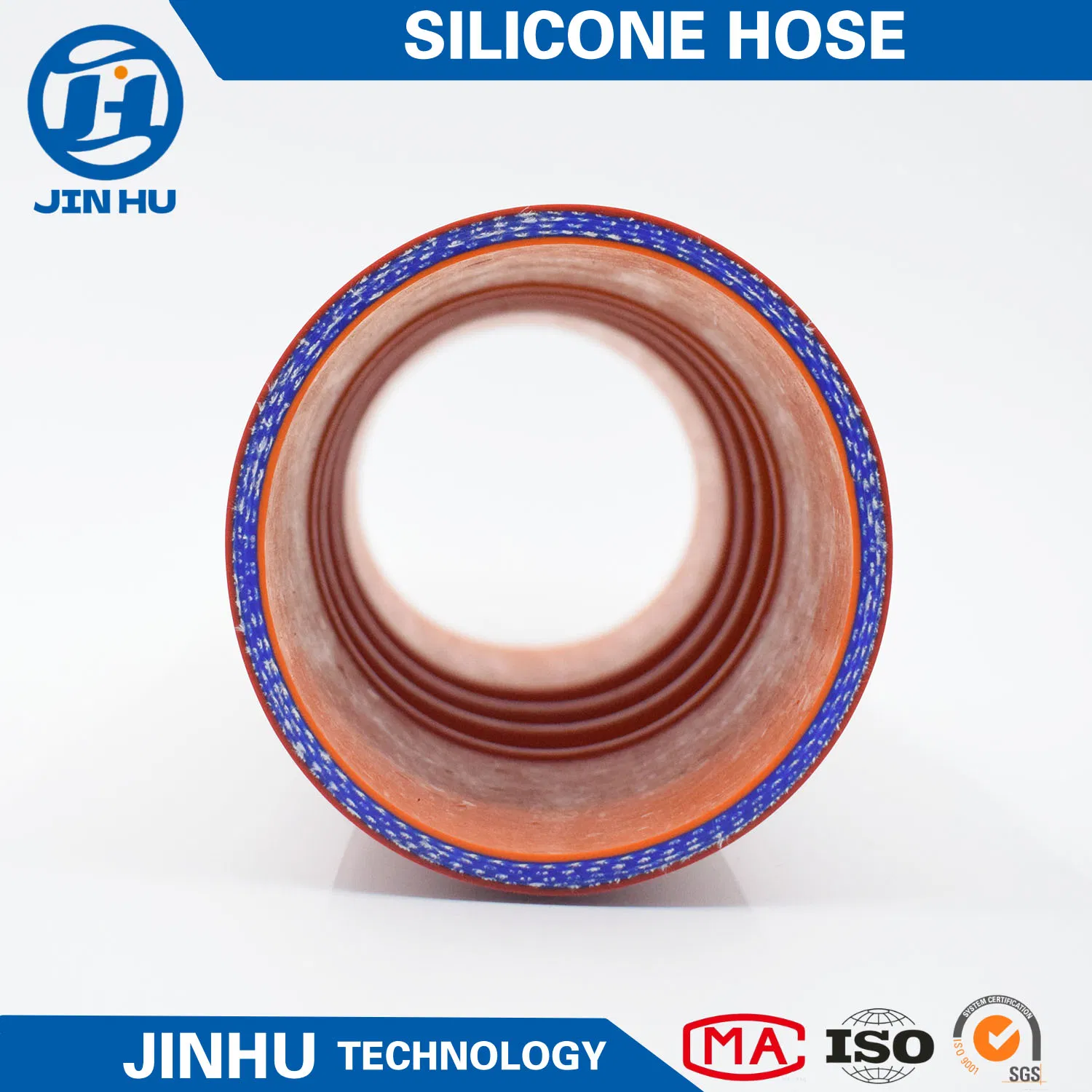 High Quality High Temperature Reinforced Truck Universal Bellows Intercooler Silicone Radiator Hose