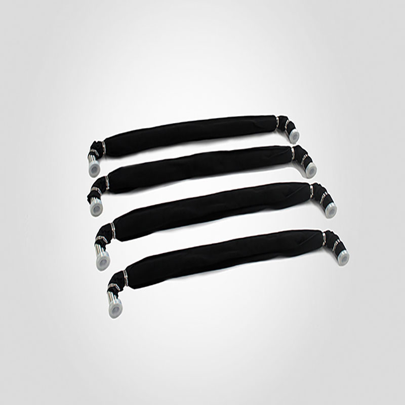An6 Oil Cooler Hose NBR Rubber Tube Auto Racingmotorcycle 304 Stainless Steel Wire Braided High Pressure Hydraulic Pipe