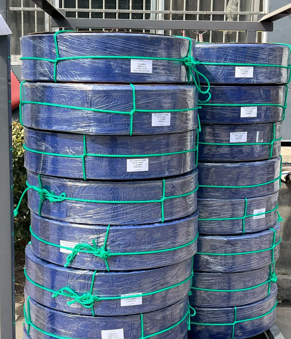 Top Quality PVC Lay Flat Hose Light Weight 2'' 3'' 4'' 6'' 8'' 10'' 14'' 16'' Sizes Water Transfer Drip Pool Pump Farm Iggigation Plastic Pipes