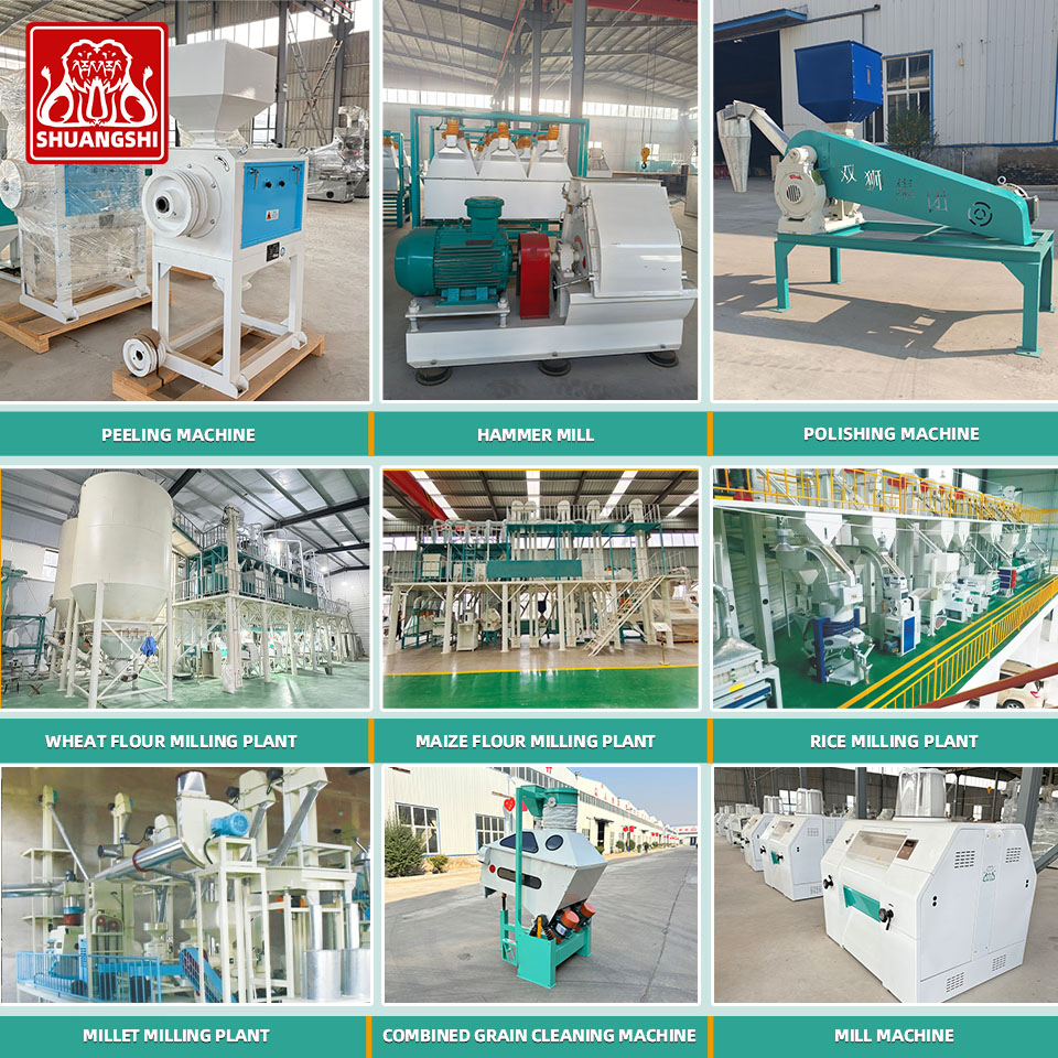 Industrial Rice Milling Continuous Operation Production Line Machine with Wear Resistant