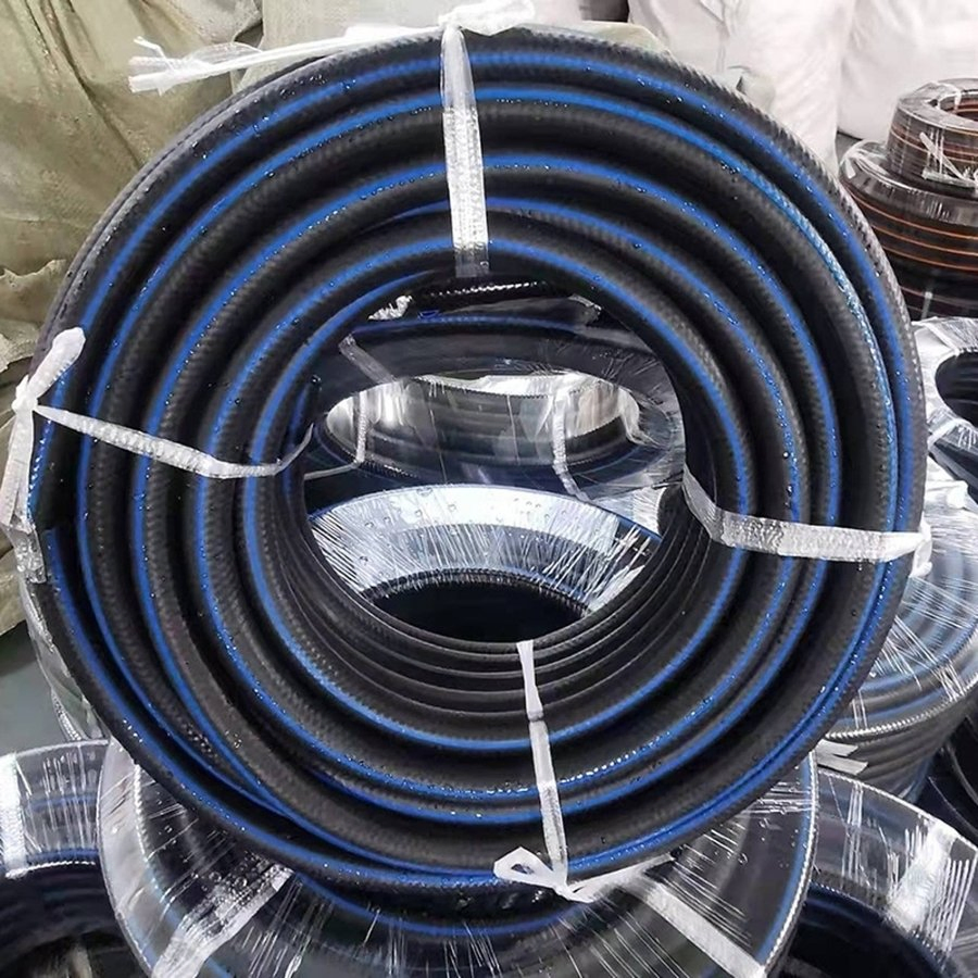 Flexible EPDM/Silicone Rubber Braided Air and Coolant Radiator Hose for Hydraulic Sandblasting Systems