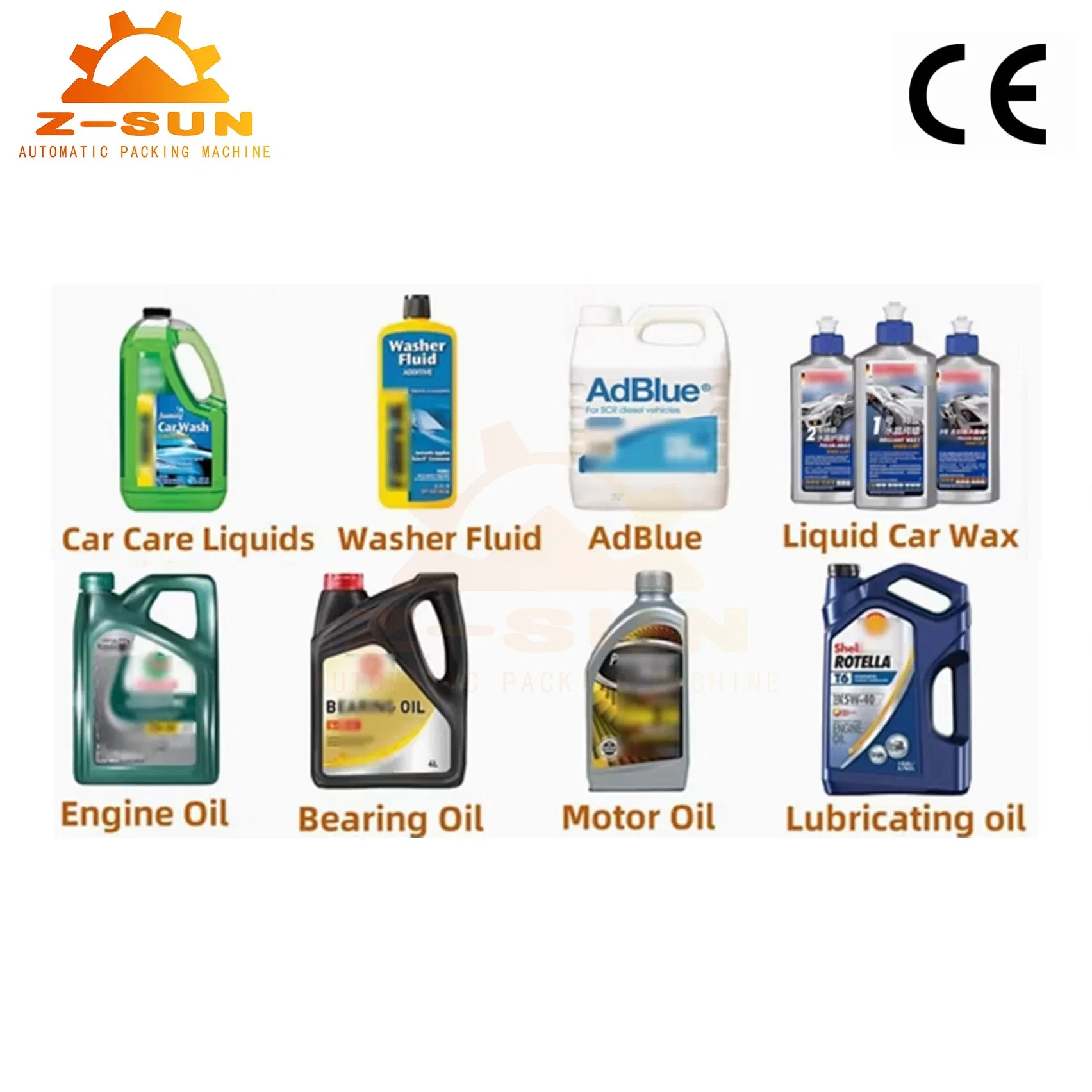 1-5L Industry Oil Filling Machine Engine Oil Bottle Filling Production Line