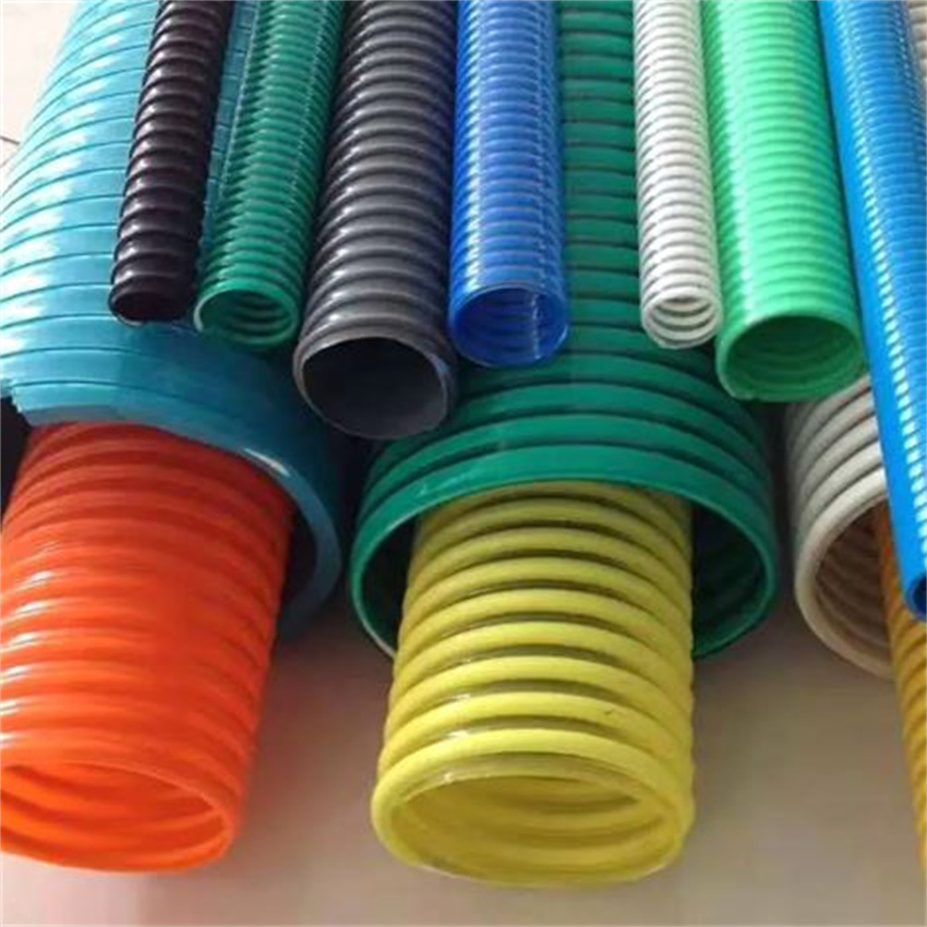 Plastic Reinforced PVC Helix Water Hose Pump Suction Discharge Spiral Suction Hose