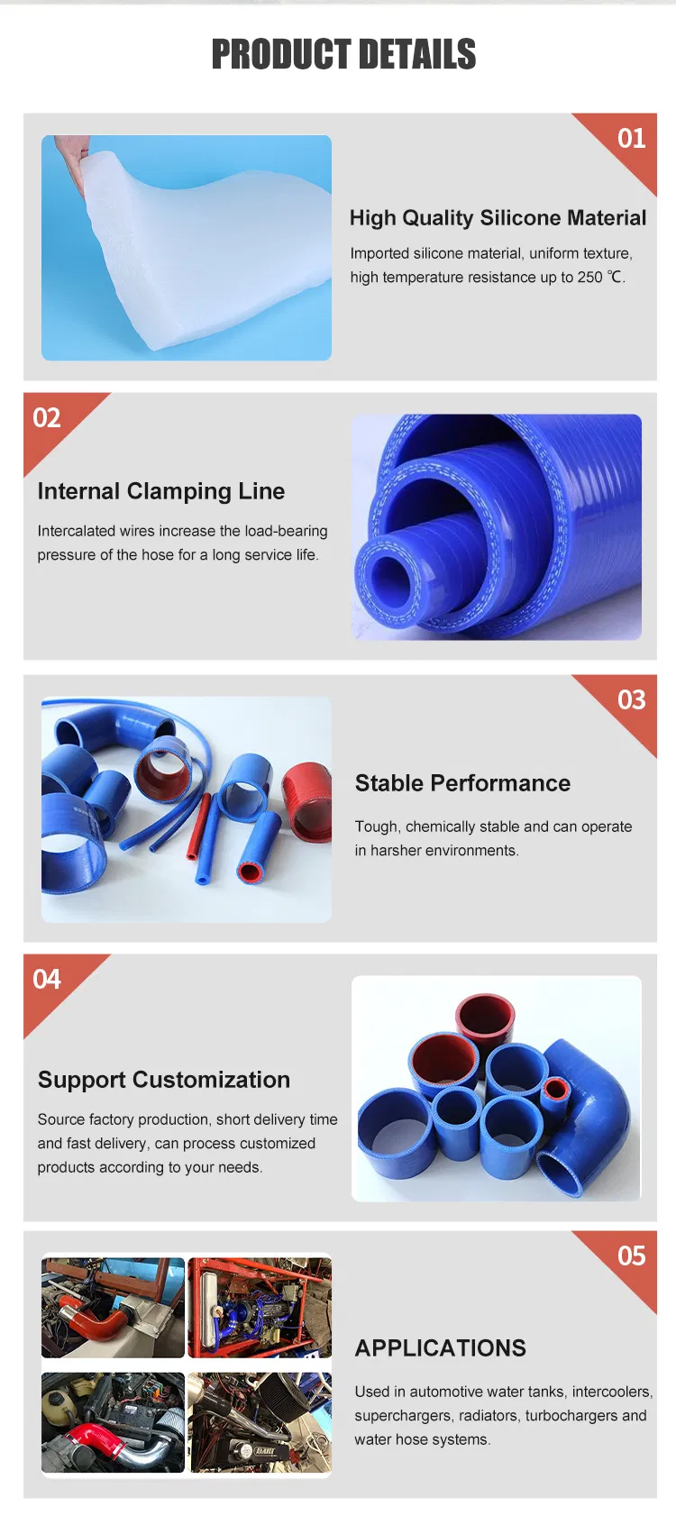 Auto Rubber Intercooler Pipe