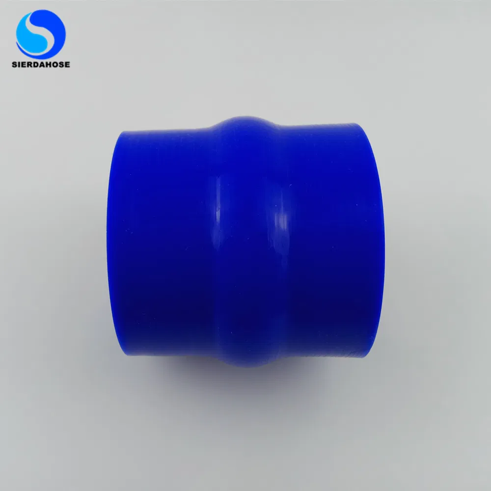 Multicolor 3 4 Inch Thickness Reinforced Silicone Rubber Single Hump Hose