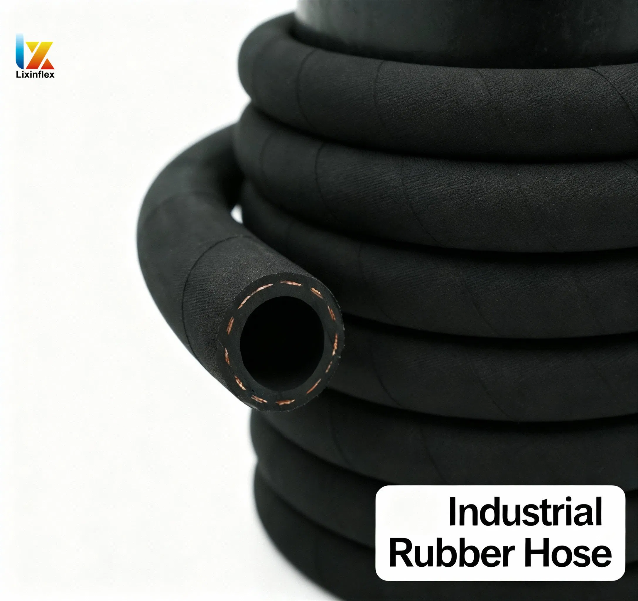 Heavy-Duty Textured Surface Silicone Turbo Hose Vacuum &amp; High-Pressure Rated for Car Engine Boost Applications