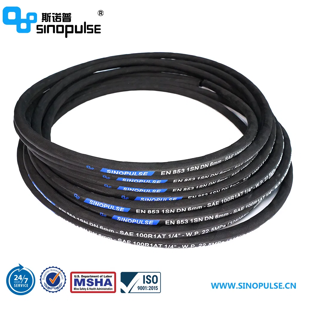 Sinopulse Flexible High Pressure Hydraulic Rubber Hose