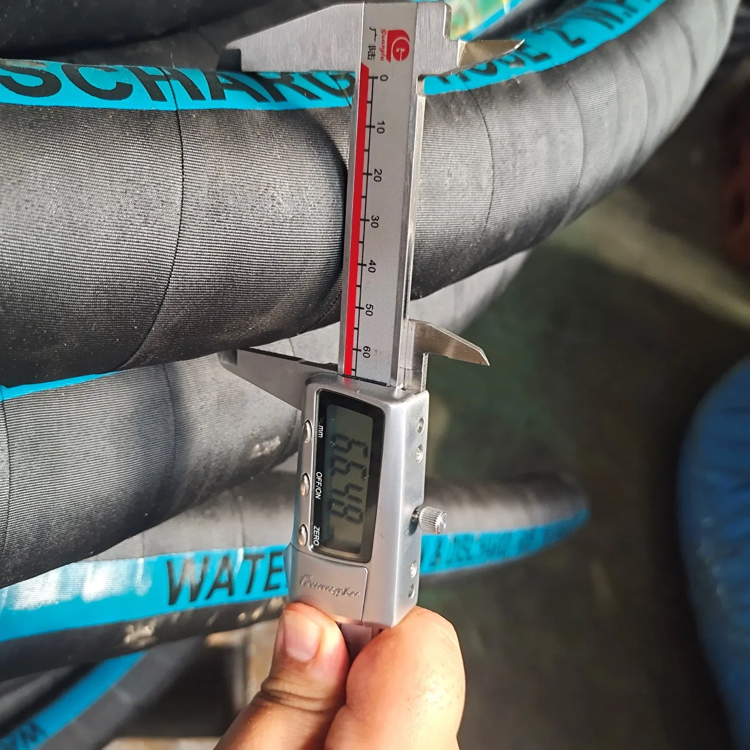 Flexible 6 Inches Pump Rubber Water Suction and Discharge Hose