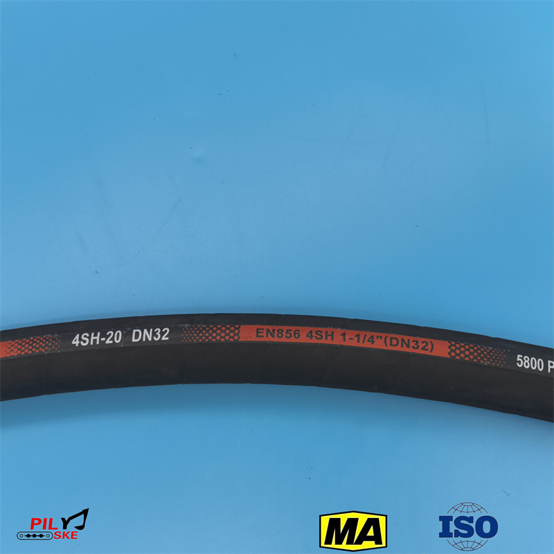 DIN En856 4sh 3/4" Inch Air/Water Rubber Industrial Hoses Flexible Air Hose
