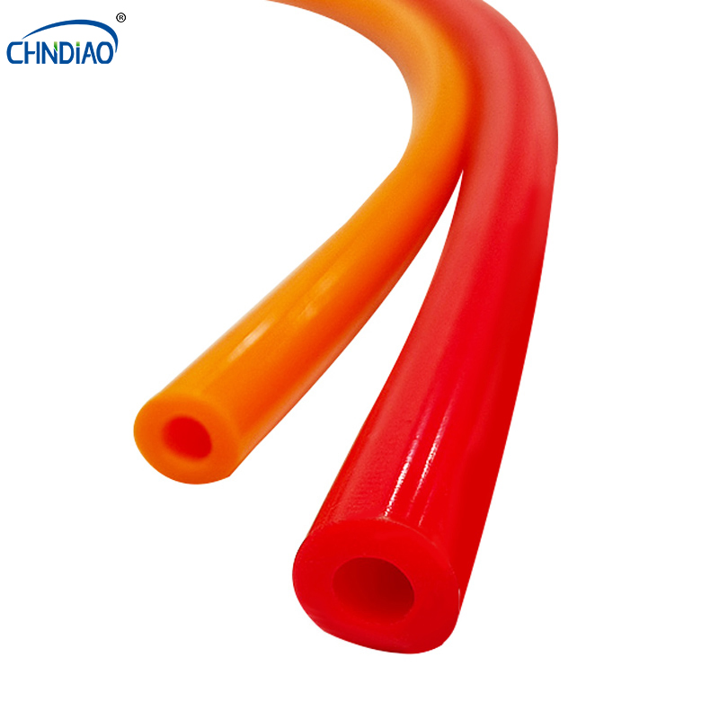 Engine Coolant Flexible 4*6mm Radiator Tube Extrusion Silicone Rubber Vacuum Hose with Logo