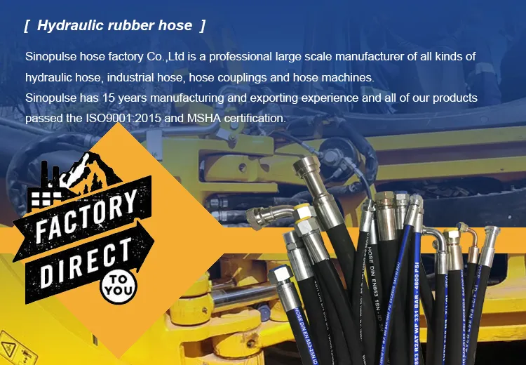 High Pressure Hydraulic Rubber Hose