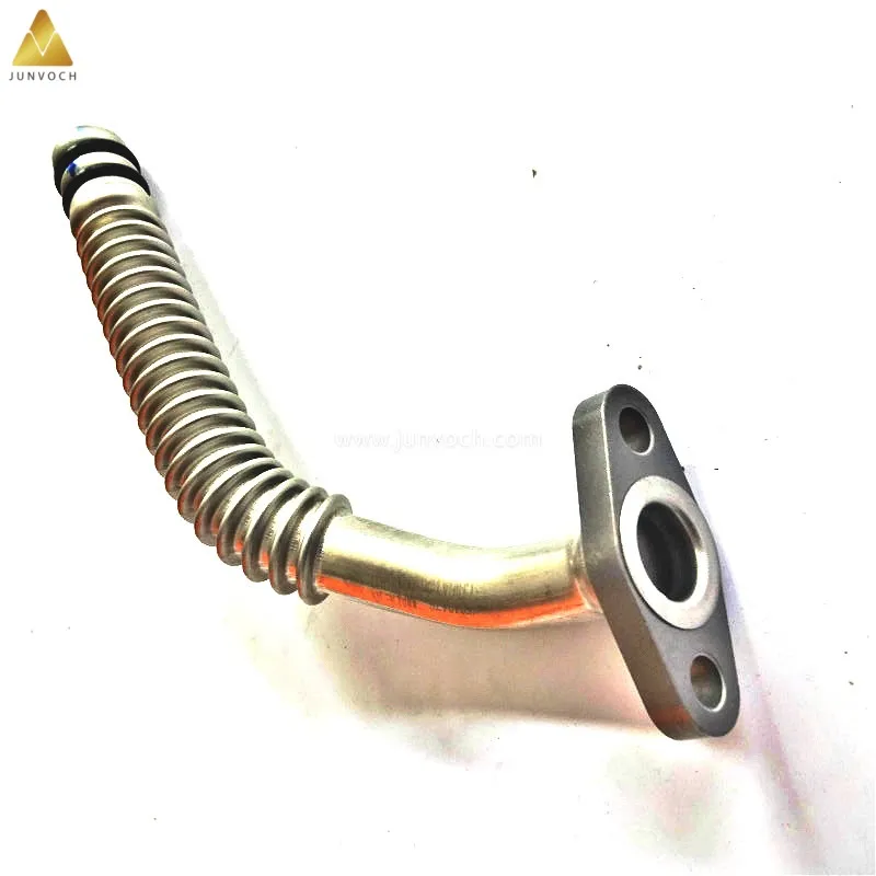 Diesel Engine Turbocharger Oil Return Pipe View 1