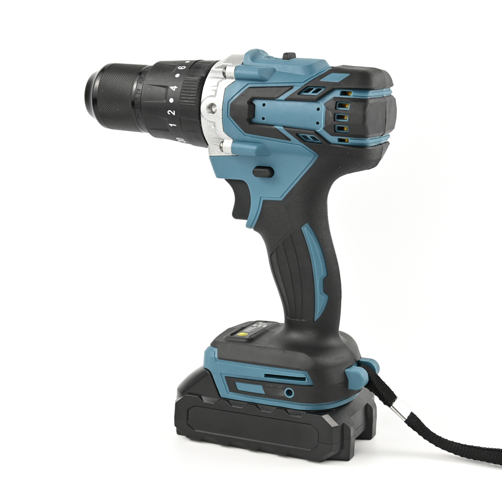 OEM Factory Variable Speed Lithium-ion Battery 13mm Metal Chuck Cordless 1/2" 18V Screwdriver and Drill Kit