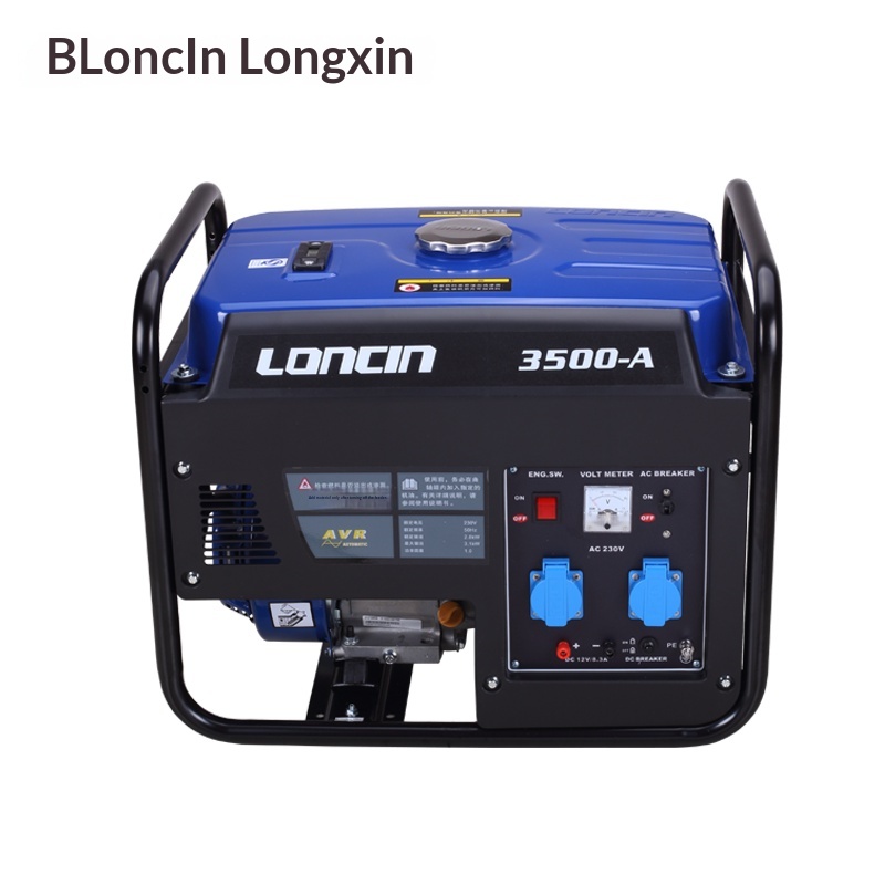 LC-3500W Electric Start Gasoline Silent Generator for Household Shop Construction Site Base Station &amp; Outdoor Use