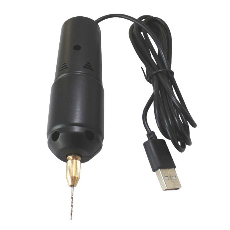 Acrylic Crystal Epoxy Pearl Punching Mini Electric Micro Hand Drill 5V2A USB Small Power Drill