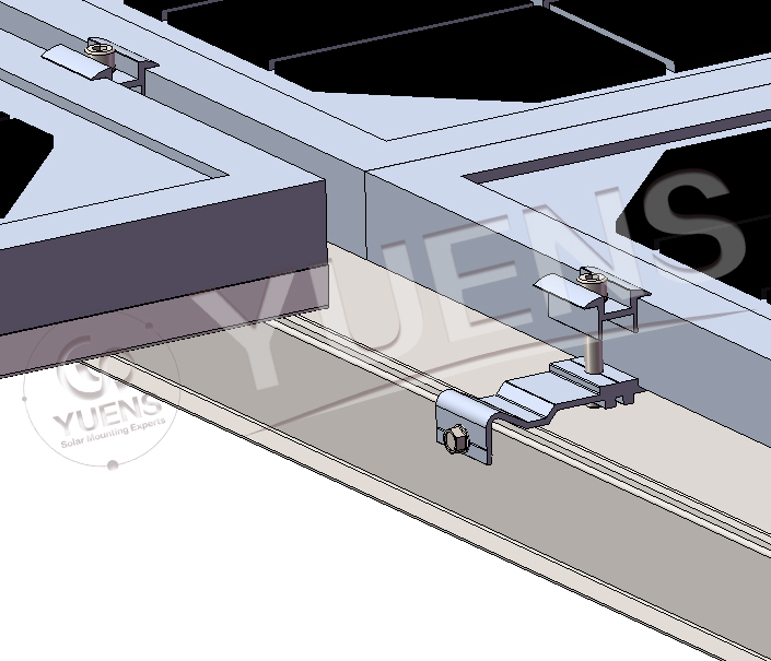 Steel BIPV Waterproof Carport System 5