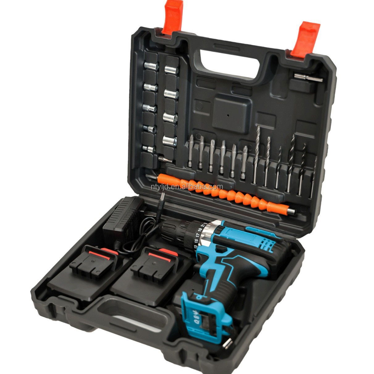 Factory Wholesale OEM/ODM Professional 21V Cordless Drill Screwdriver Combo Kit Lithium-Ion Power Tool Set Construction Variable