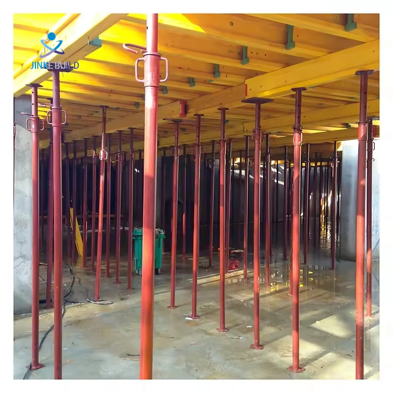 Manufacturer Scaffolding Shoring Prop Cup-Type Heavy Duty Adjustable Shoring Posts Galvanized Steel Props Scaffolding