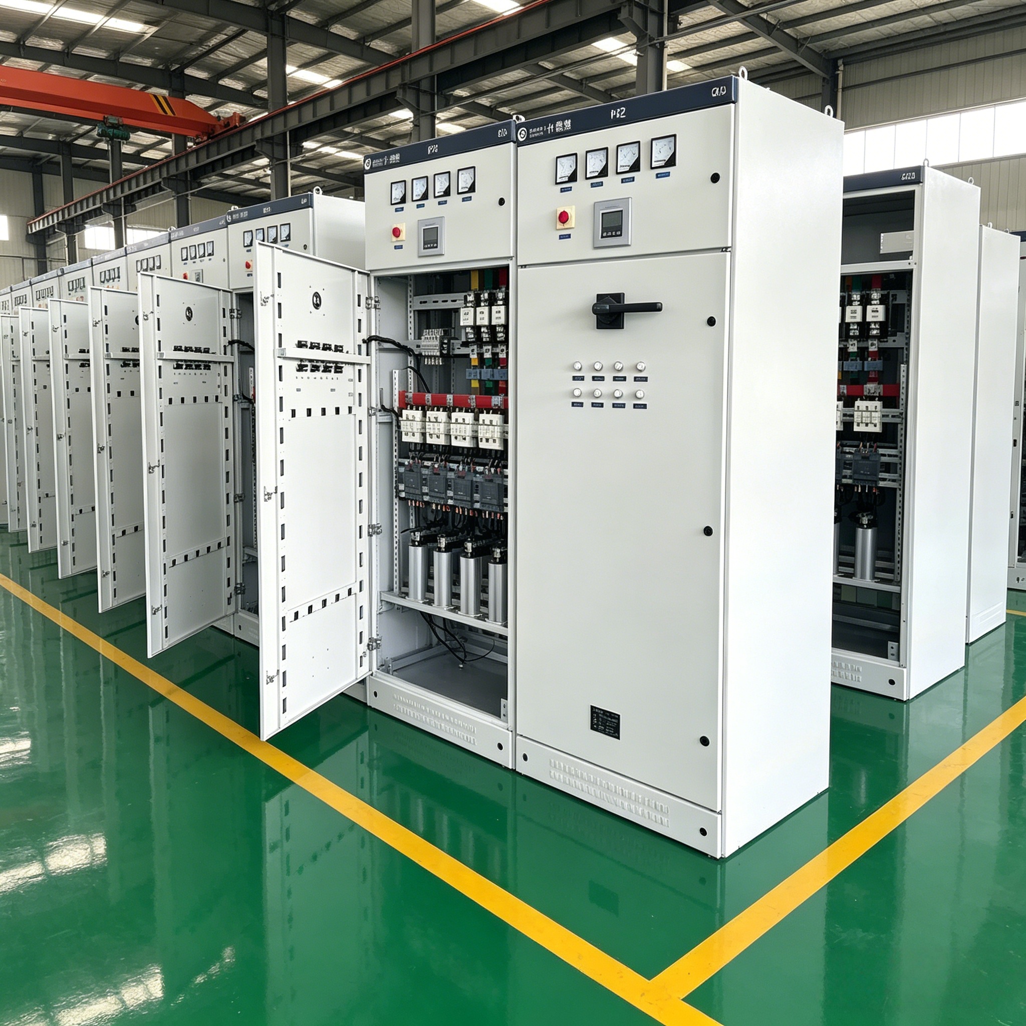 GGJ Zhichao Power Customized 380V Low Voltage Distribution Box IP42 Protection 30kVar-400kVar Intelligent Power Equipment