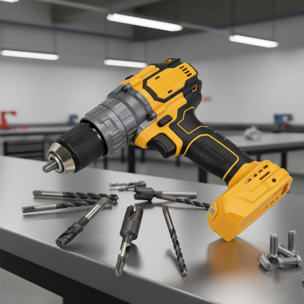High Quality Wholesale 13mm 20V Factory Cordless Drill Set Professional Power Tool Kit Power Drills
