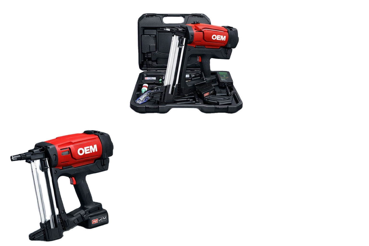 X-P Gas Pin Nail Gun Battery Powered Cordless Concrete Nailer BX3 Fastening Tool