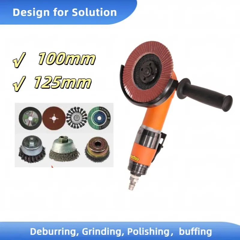Professional Air 125mm Grinding Disc Angle Grinder Power Tools for Metalworking Use