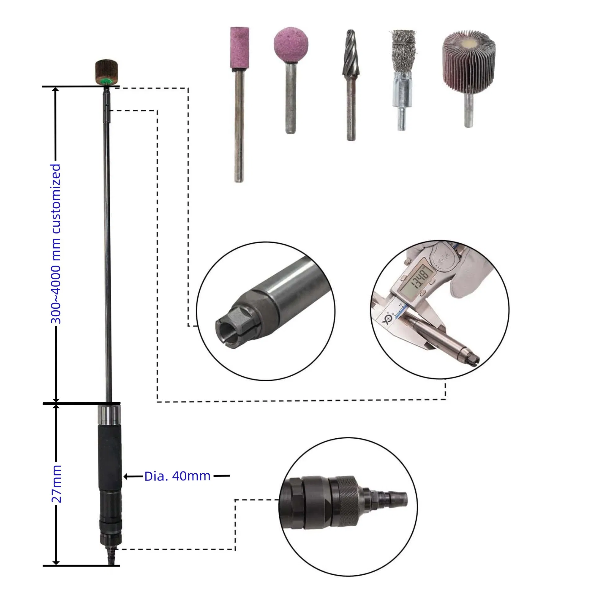 Professional Power Tools Flexible Extension Shaft Tube Grinding Tool Bendable Shaft for Casting Parts Deburring Hand Tool Steel Fitting Polishing Grinder