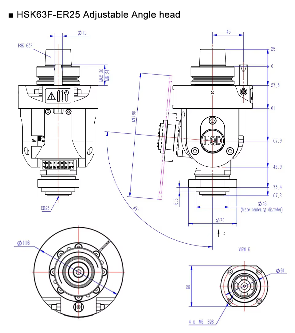 HSK63F Aggregate Assembly