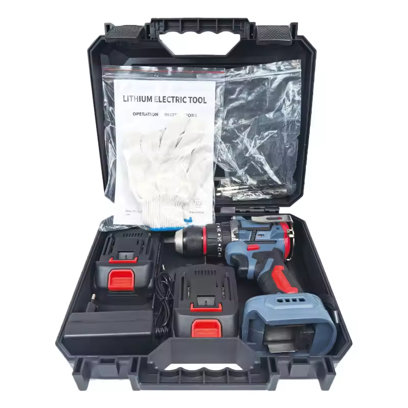 Cordless Electric Drill Variable-speed Micro Impact Drill Brushless Lithium Battery-powered Electric Hand Drill