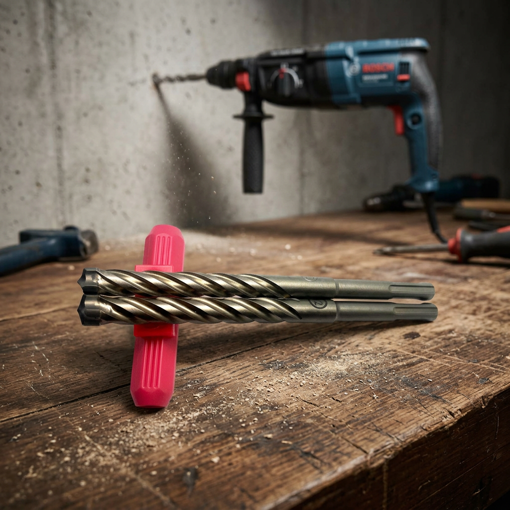 2026-Hot Sale SDS-PLUS SHANK Best Sale Masonry Bit Sds Max for Concrete Tile Marble Hammer Long Drill Bit
