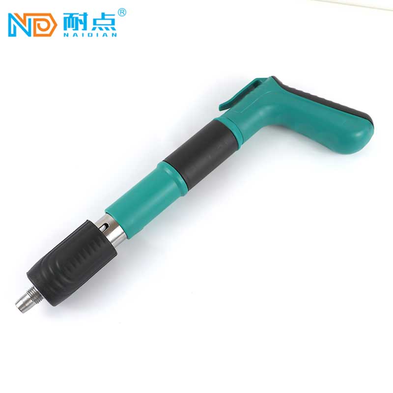 Manual Adjustable Power Level Air-Powered Silent Mini Nail Gun for Wood and Concrete Industrial DIY Framing Tool