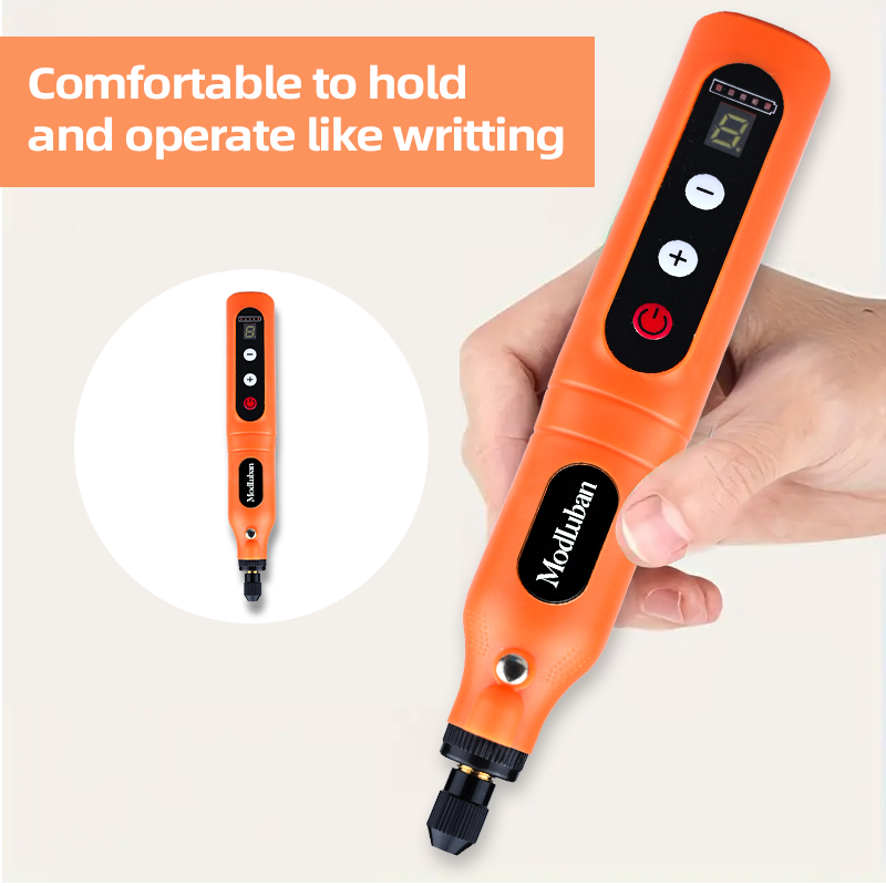 3.7V 2000mAh 5 Variable Speed Rotary Tool Cordless Rotary Tool Set With 42pcs Accessories Kit