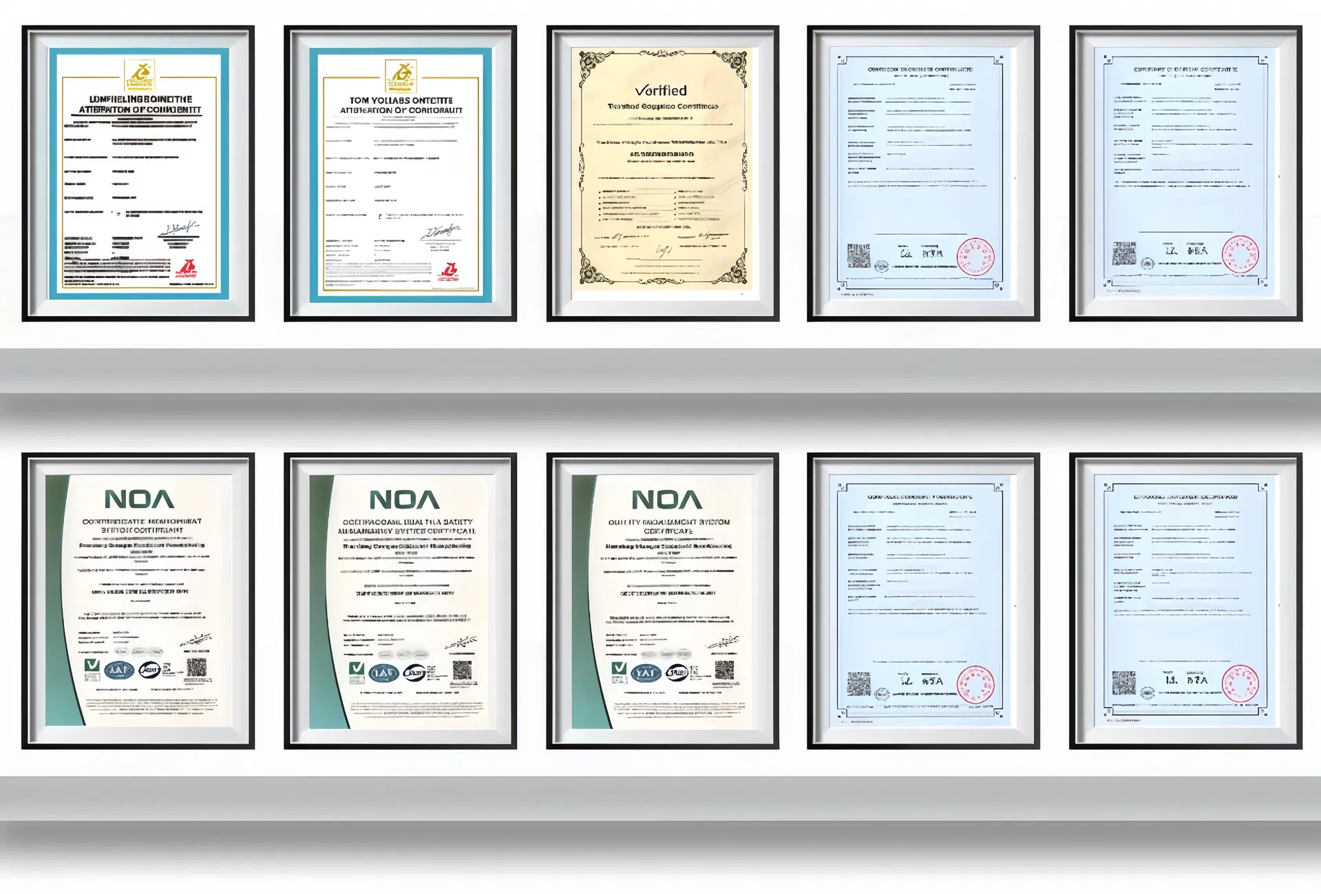 Certification
