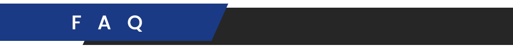 FAQ banner