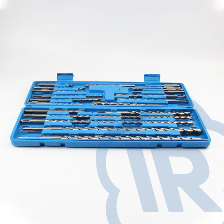 YUERONG FR-W0135 8PCS Set Factory High Quality SDS Shank YG8C Concrete Drill Bit Set for Granite