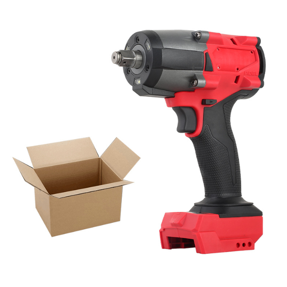Wireless Power Wrench with Lithium Battery, 0-1300nm Cordless Impact Tool for Automotive &amp; Construction