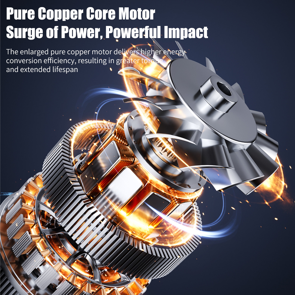 3250RPM Brushless Impact Wrench LED Cordless Driver Large Torque Variable Speed Electric Wrench for 20V Battery