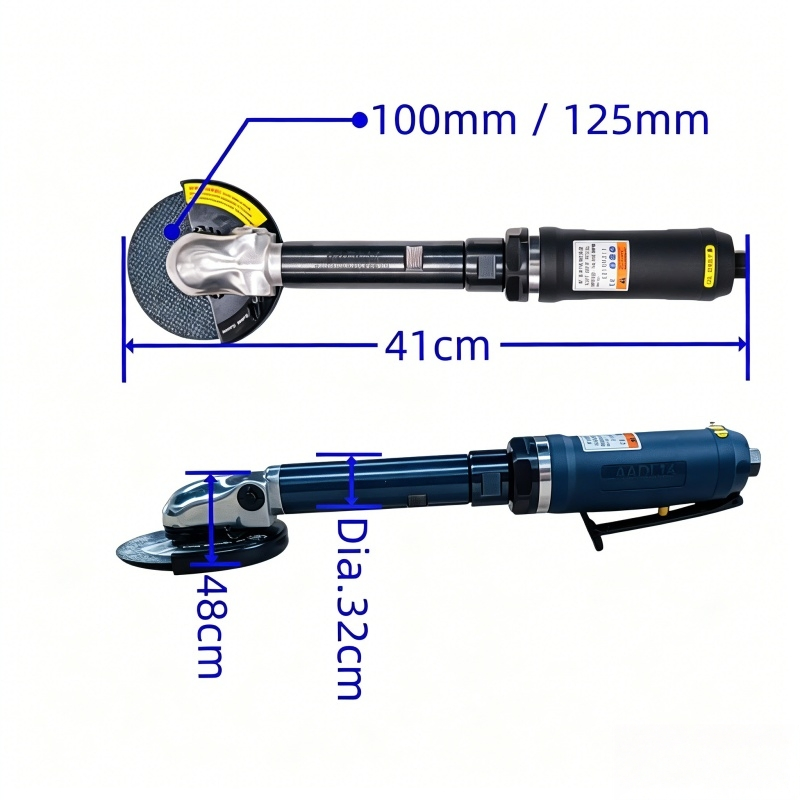 Professional Power Tool Pneumatic Container Slit Grinding Tools Angle Grinder
