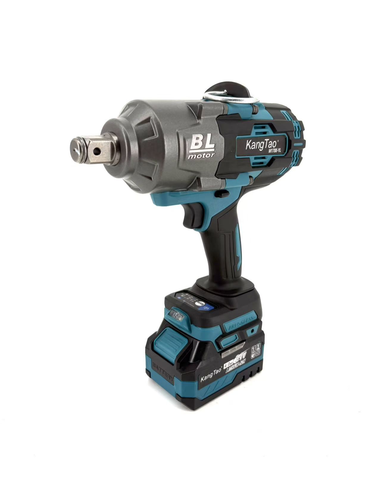 Portable 21V 1700N.m High Torque Industrial Grade Power Tool Brushless Cordless Electric Wrench