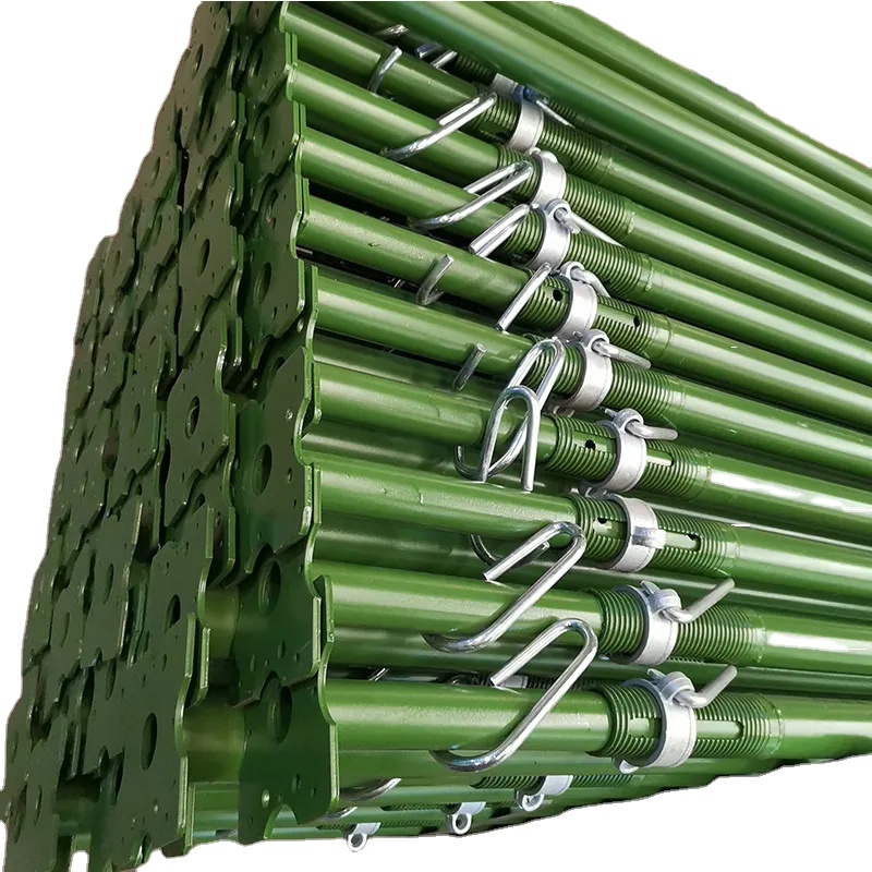 Building Construction Scaffolding Props Shoring Jack Heavy Duty Metal Galvanized Scaffolding Acrow Jack Formwork Prop