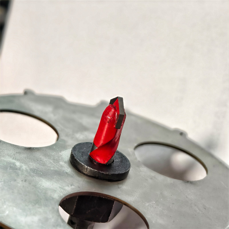 The Large-diameter Diamond Core Drill Dedicated Positioning Drill Is Used for Reinforced Concrete