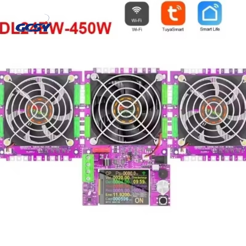 ATORCH 150W 300W 450W 600W Lithium lead-acid 18650 Battery Capacity Monitor Tools Tuya WiFi Smart Power Electronic Load Tester