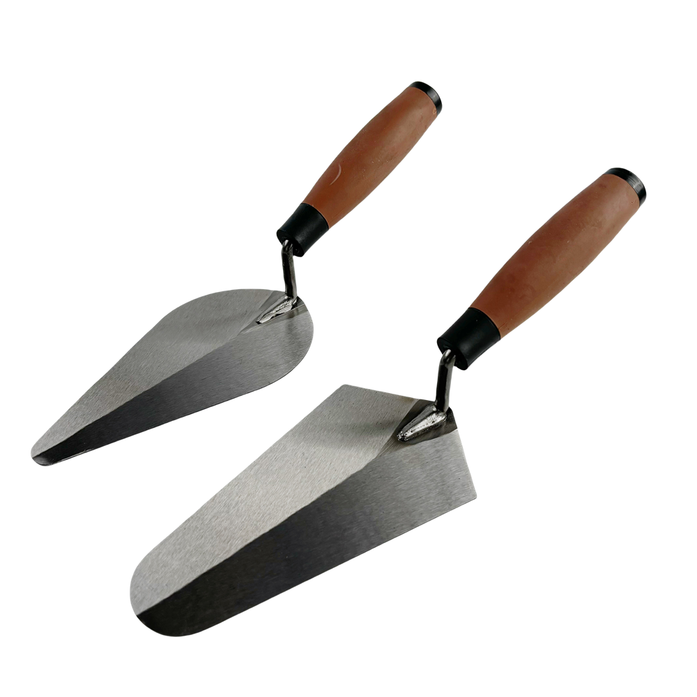 Professional Rustproof Stainless Bricklaying Trowel for Commercial Concrete Block Laying Projects