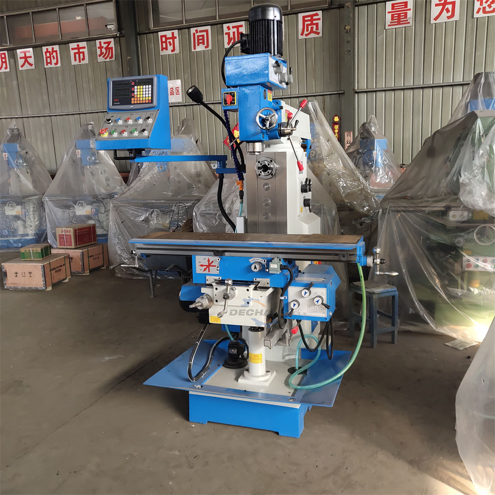 Drilling And Milling Machine ZX6350A Light Duty Automatic Vertical Competitive Price