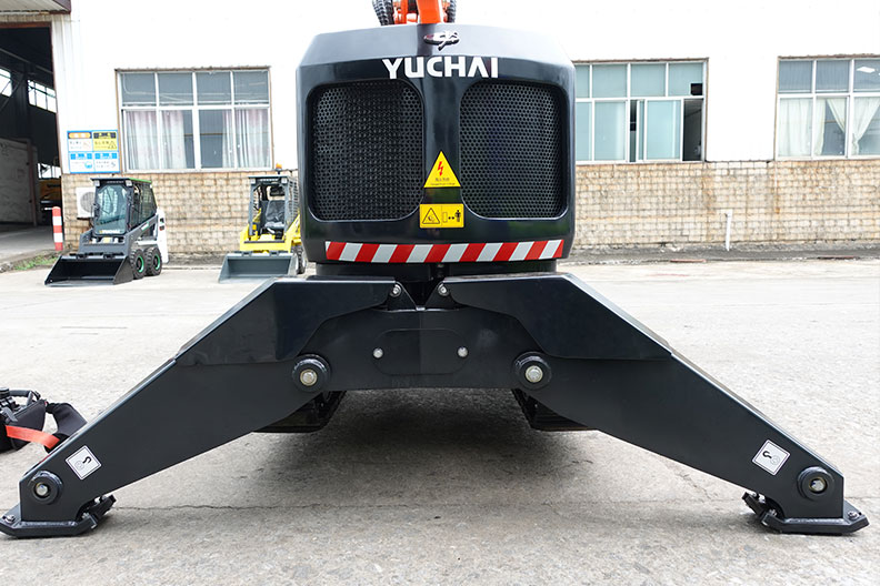 Yuchai D170 Electric Demolition Robot with CE Certified Remote Control Machine