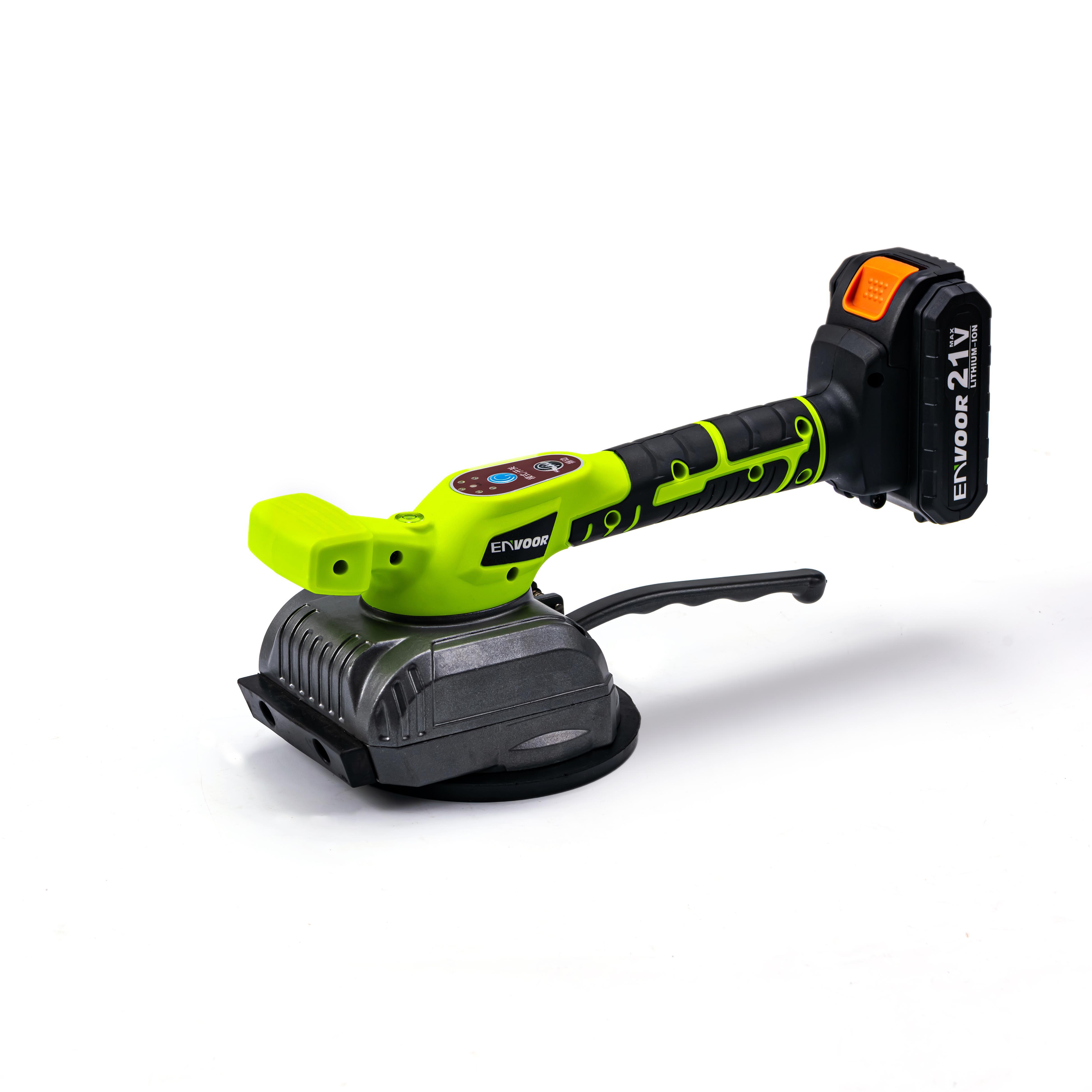21v Industrial Multifunctional Intelligent Adjustable Suction Cup Cordless Brushless Motor Electric Tile Laying Vibrator