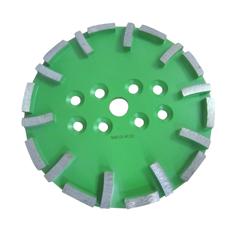 250mm Diamond Concrete Grinding &amp; Polishing Abrasive Tool